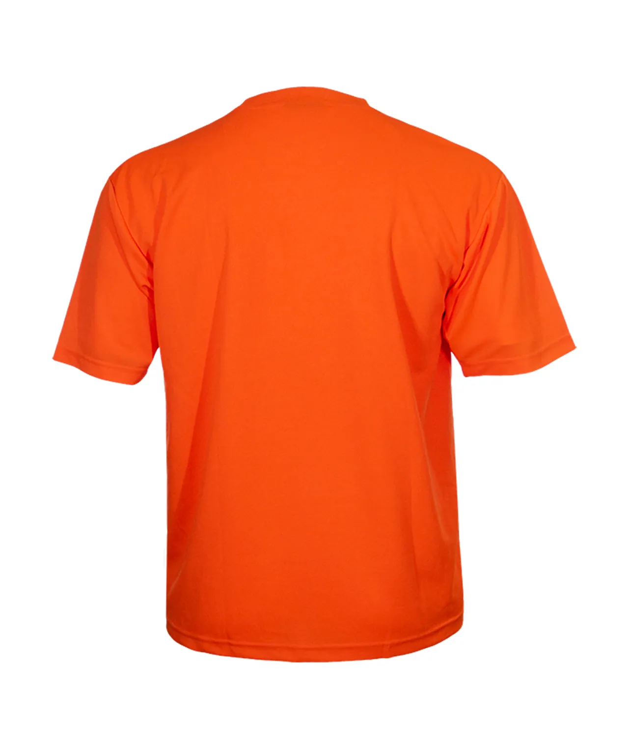 100BNTOR Hi-Vis Orange Birdseye Knit Pocket Safety Shirt