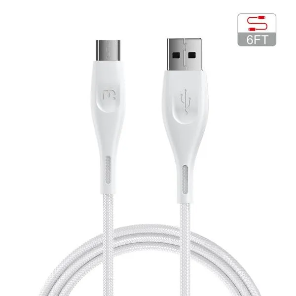 2-in-1 Travel Charger with 6FT Micro USB Cable