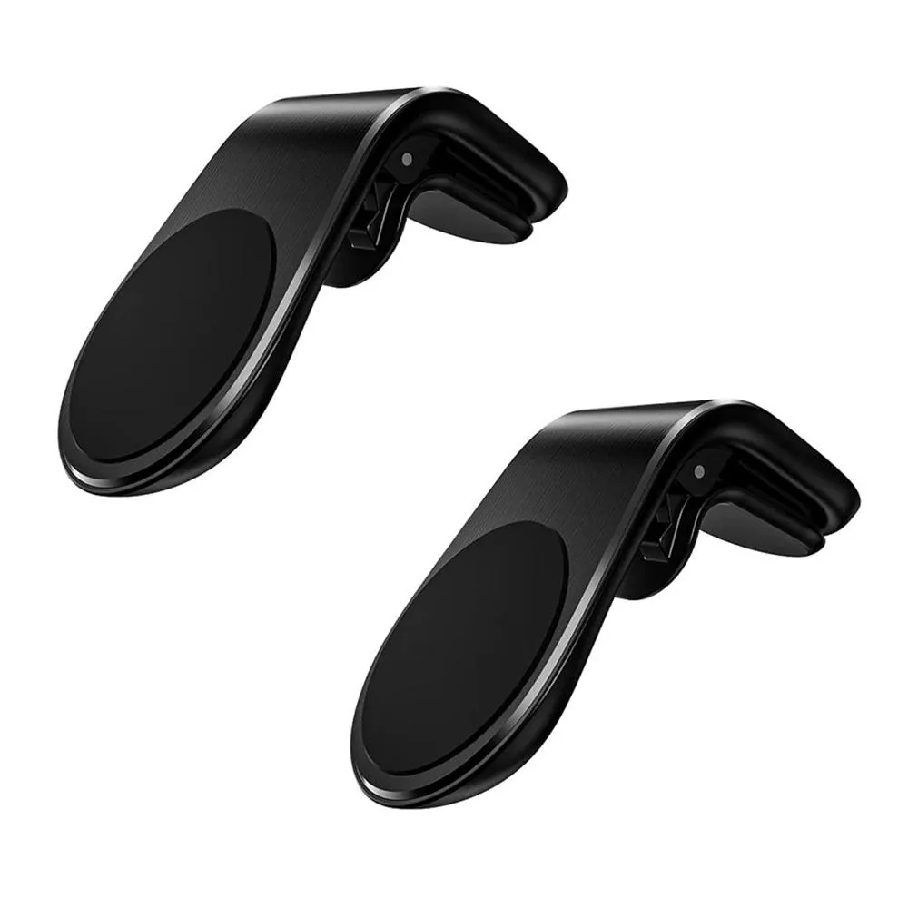 2-Pack: Magnetic Vent Phone Holder