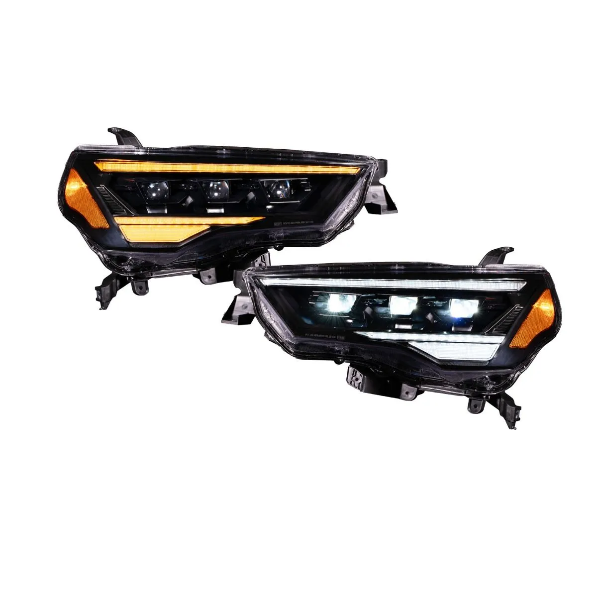 2014-2024 Toyota 4Runner Sequential LED Projector Headlights (Pair)