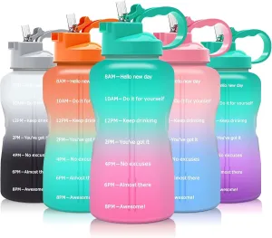 3.8L Extreme Sipper Water Jug with Motivatioanl Time Marker