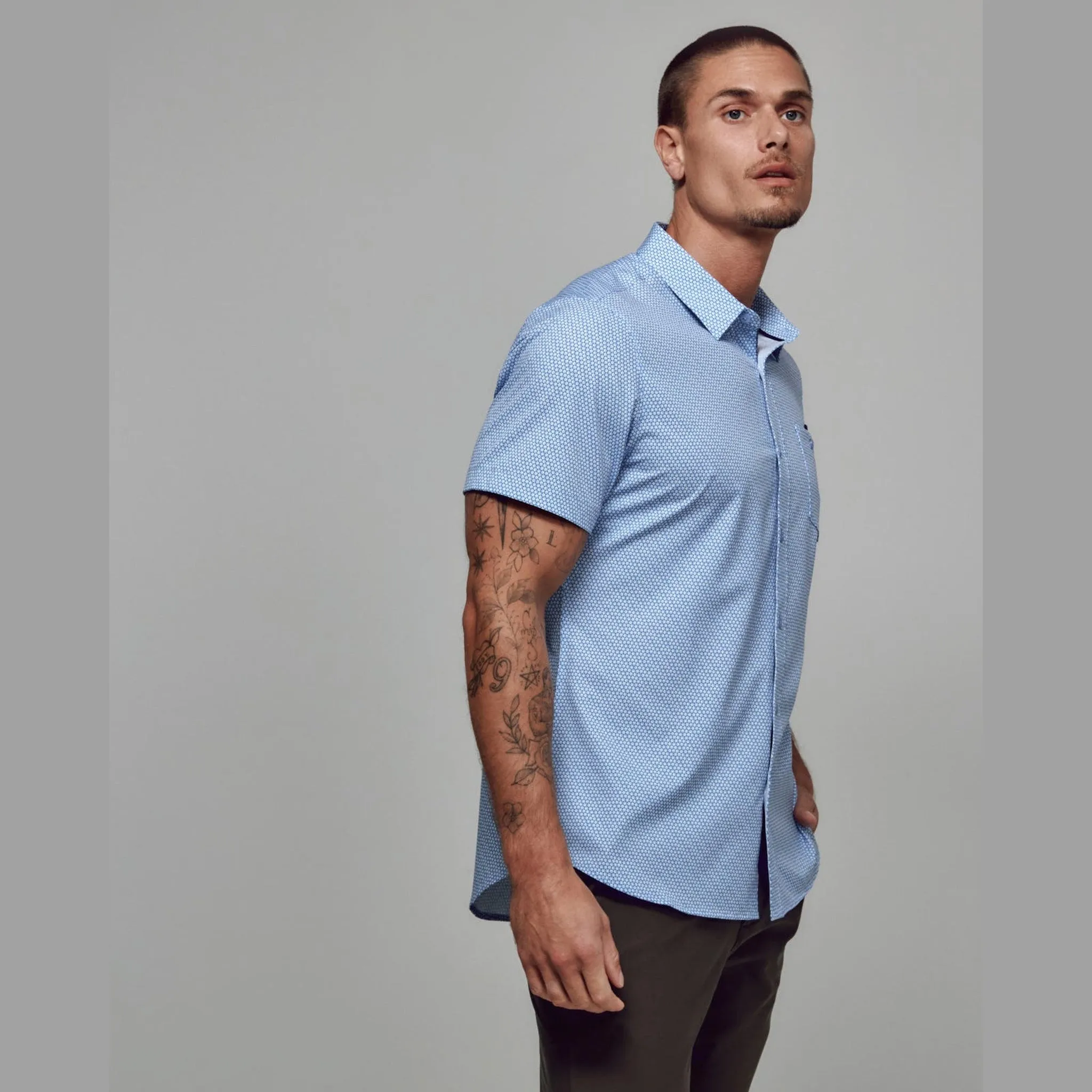 7 DIAMONDS: Apollo Short Sleeve Shirt