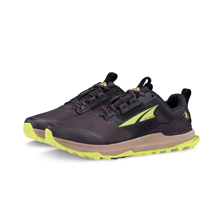 Altra Lone Peak 8 Women's Trail Running Shoes in Dark Purple AW24