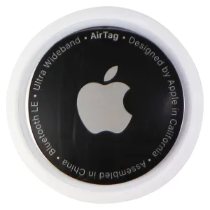 Apple AirTag GPS, WiFi, Bluetooth Mini-Tracker for iOS Devices (1-Pack) - White