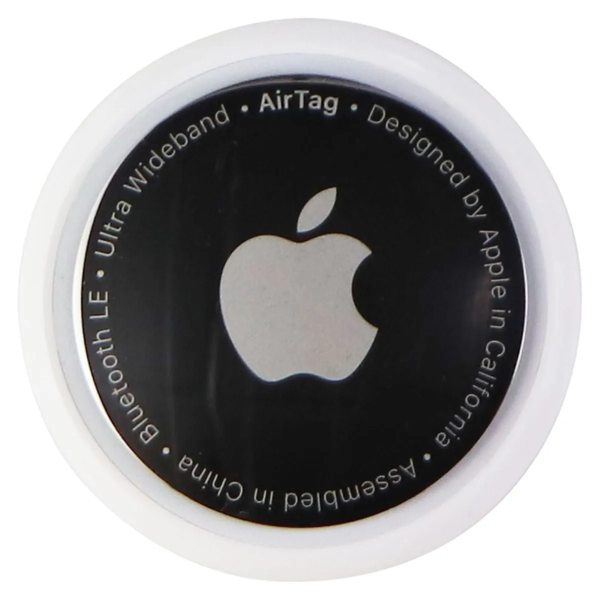 Apple AirTag GPS, WiFi, Bluetooth Mini-Tracker for iOS Devices (4-Pack) - White