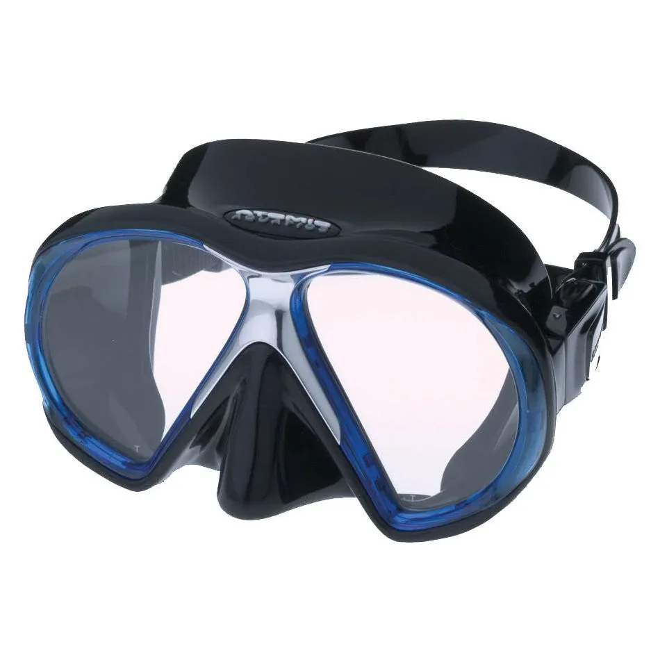 Atomic Aquatics SubFrame Black Skirt Dive Mask