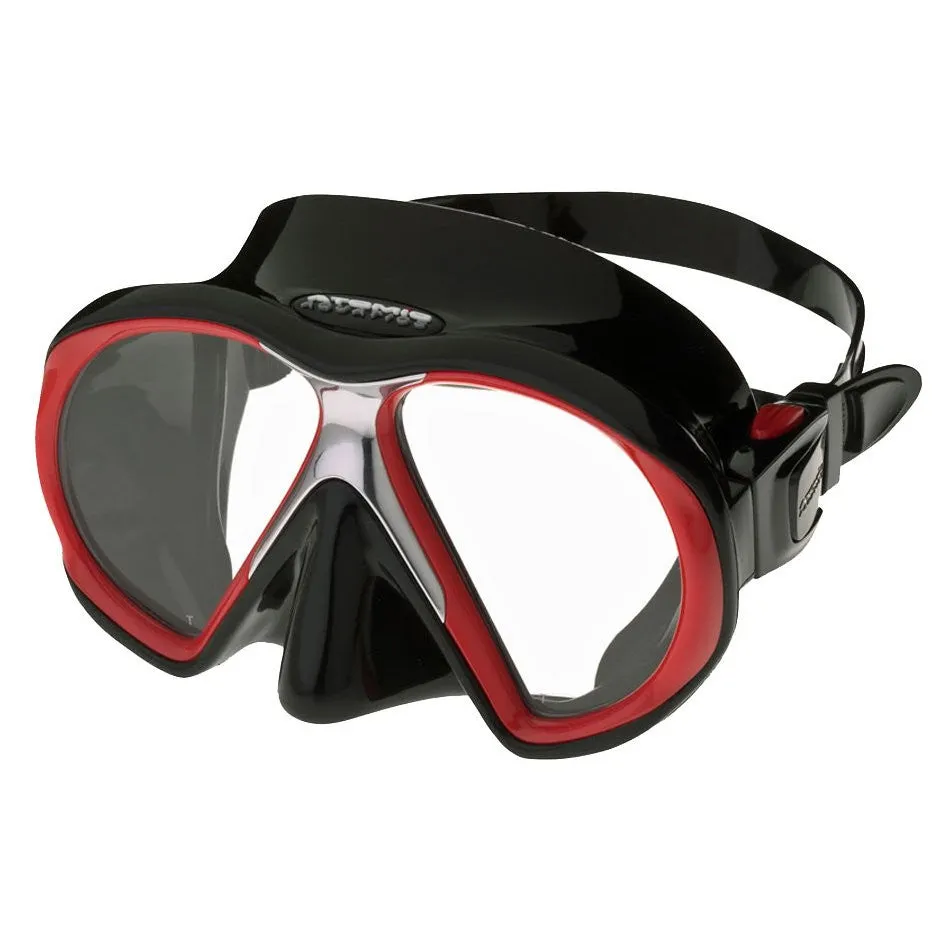 Atomic Aquatics SubFrame Black Skirt Dive Mask