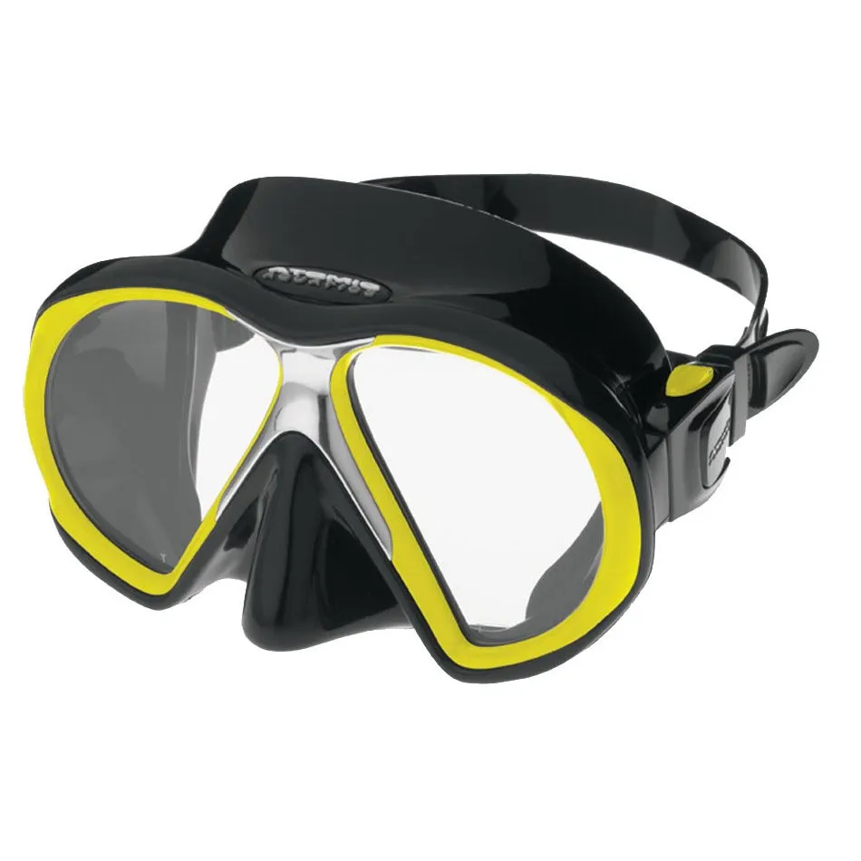 Atomic Aquatics SubFrame Black Skirt Dive Mask