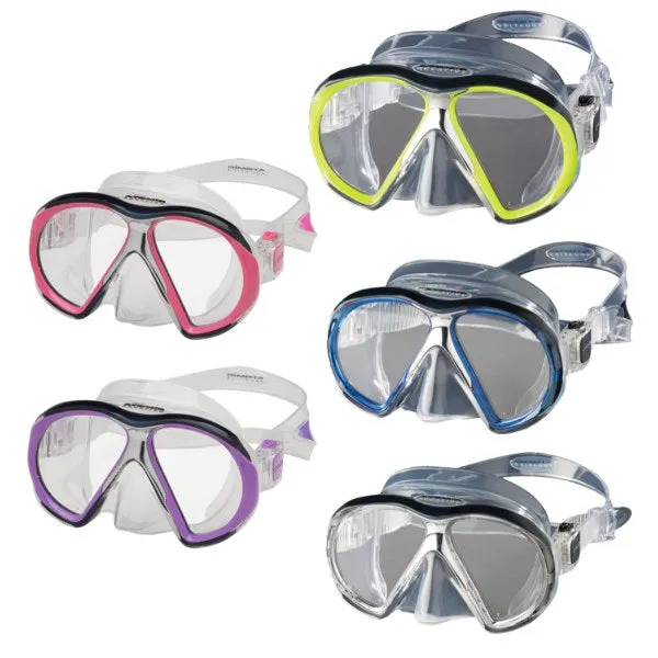 Atomic Aquatics SubFrame Clear Skirt Dive Mask