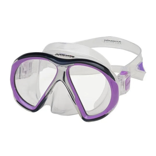 Atomic Aquatics SubFrame Clear Skirt Dive Mask