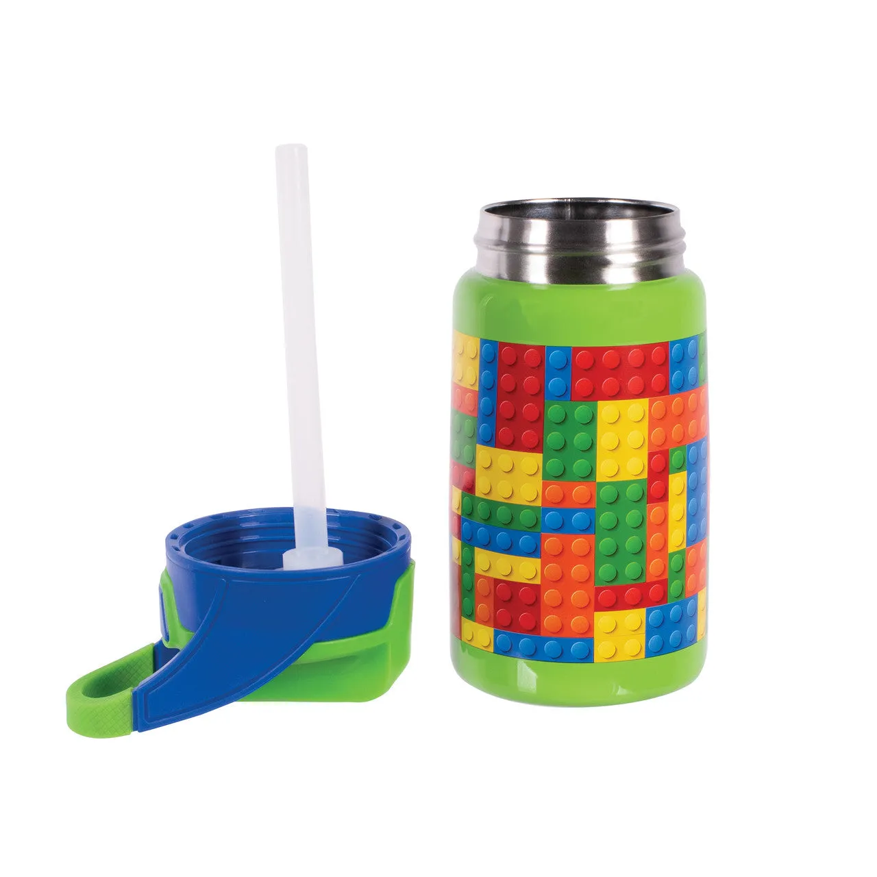 Avanti Yum Yum Bottle - Green Lego