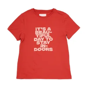 ban.do "It's a Beautiful Day to Stay In Doors" T Shirt