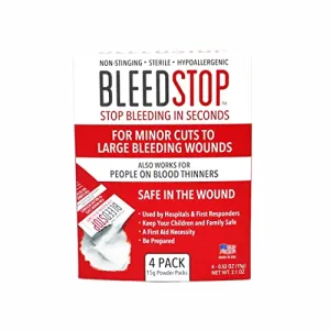 BleedStop™ First Aid Powder for Blood Clotting,