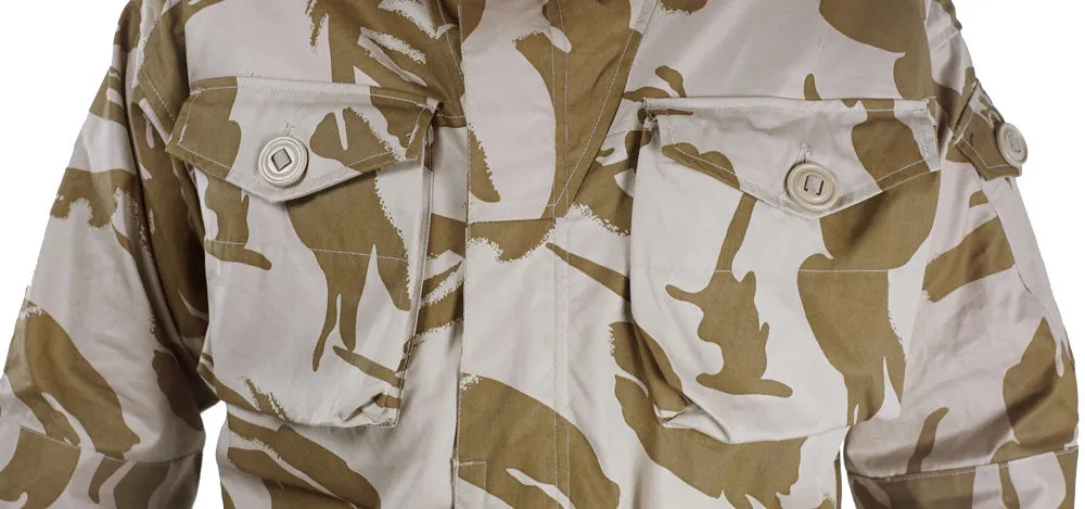 British Desert Camo Windproof Smock - reproduction