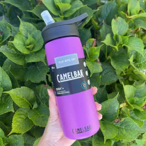 Camelbak Stainless Steel Eddy  Drink Bottle - Magenta .75L