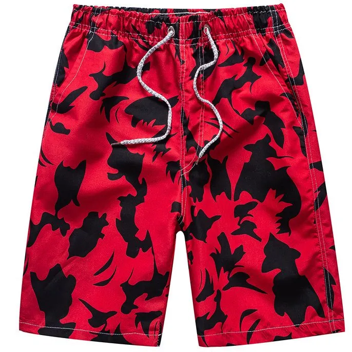 Casual Outdoor Quick Dry Printing Beach Pants Shorts