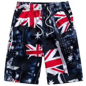 Casual Outdoor Quick Dry Printing Beach Pants Shorts