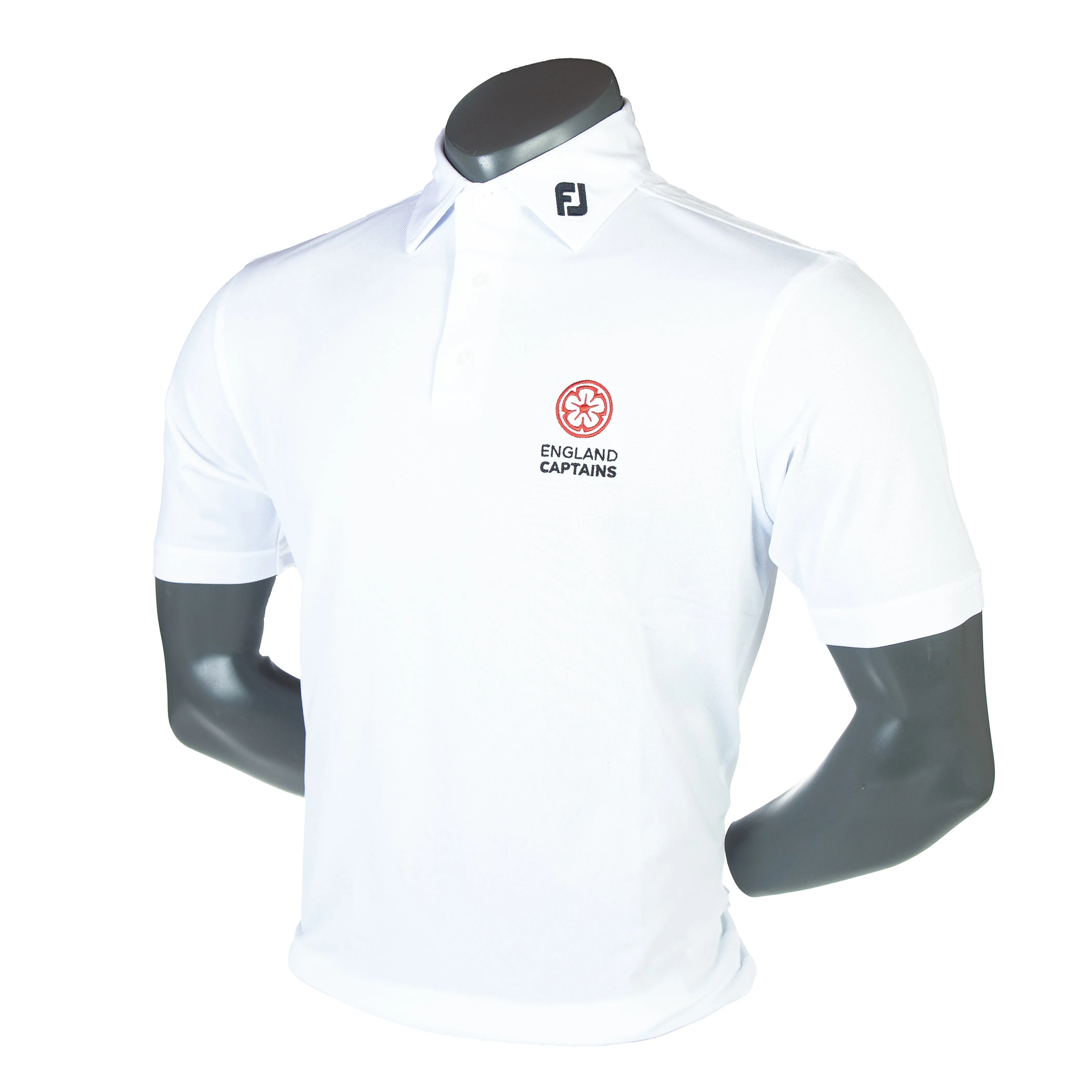 England Captains FJ Polo Stretch Pique Solid