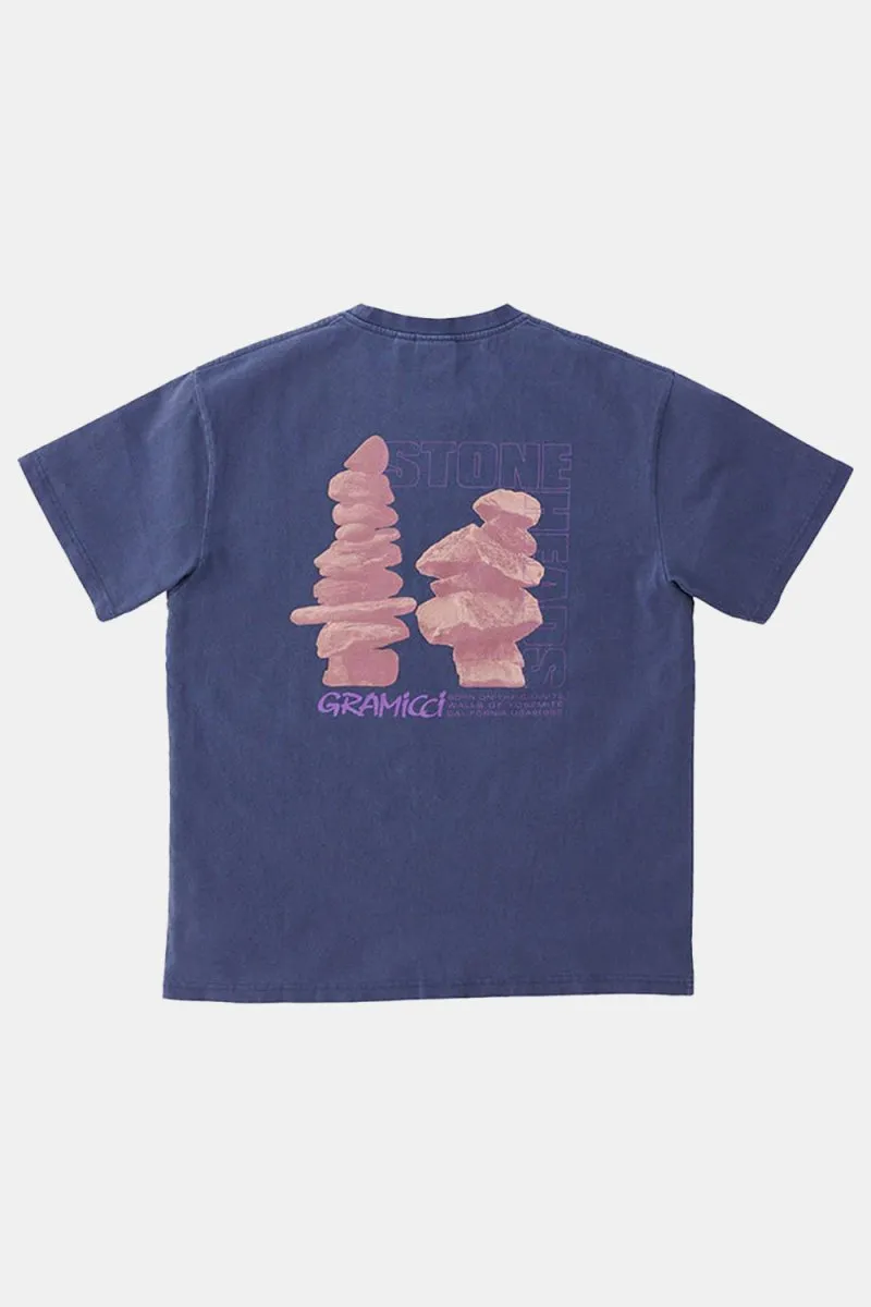 Gramicci Stoneheads T-Shirt (Navy Pigment)