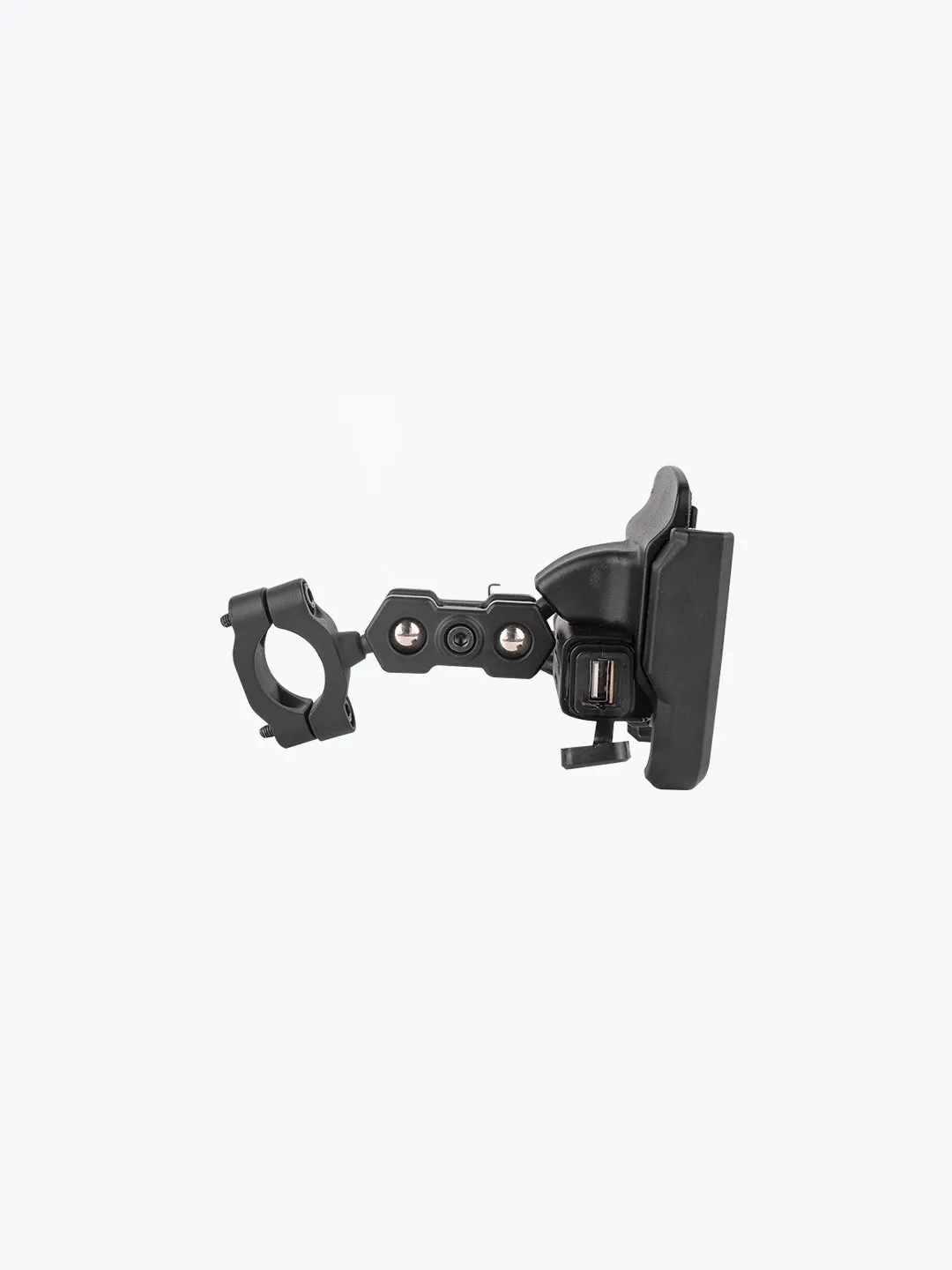 HJG USB Mobile Charger Handle Mount Black