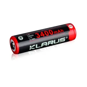 KLARUS 18GT-34GT High Performance Rechargeable 3400mAh Lithium Battery