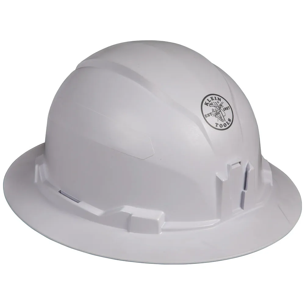 Klein 60400 Hard Hat, Non-vented, Full Brim Style