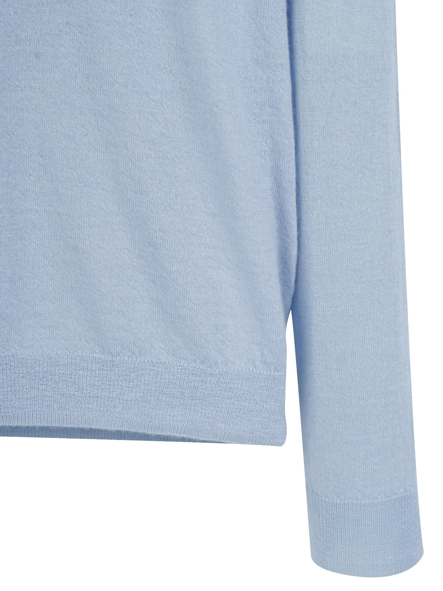 Lightweight Crew Neck_Whisper