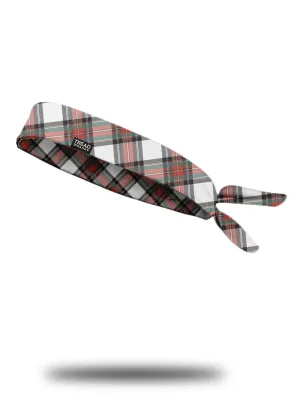 Low-Profile Tieback - Peppermint Plaid