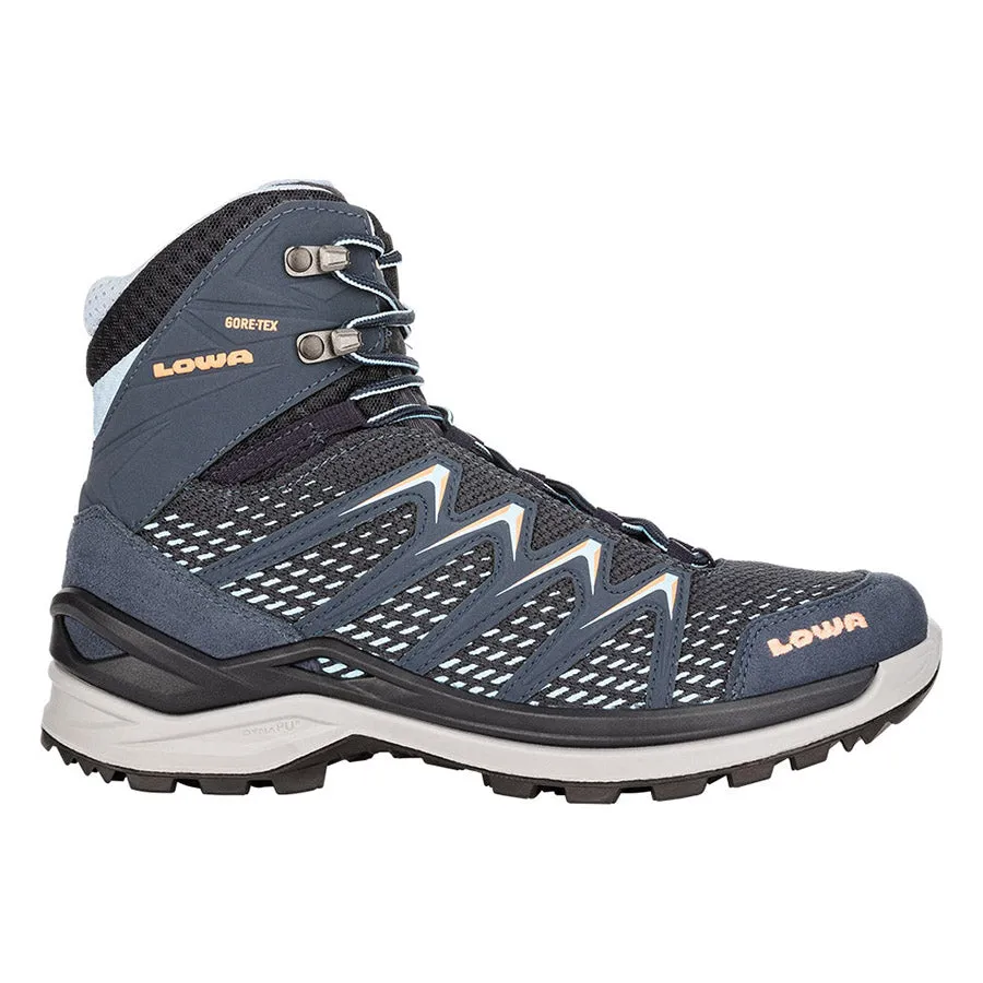 Lowa Innox Pro GTX Mid Ws trekking boots, steel blue/gray