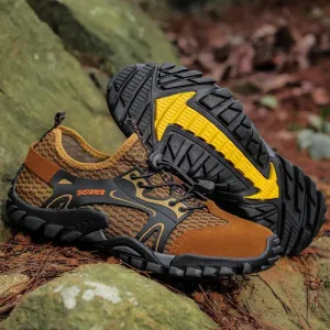 Men's Breathable Mesh Casual Light Outdoor Hiking Shoes