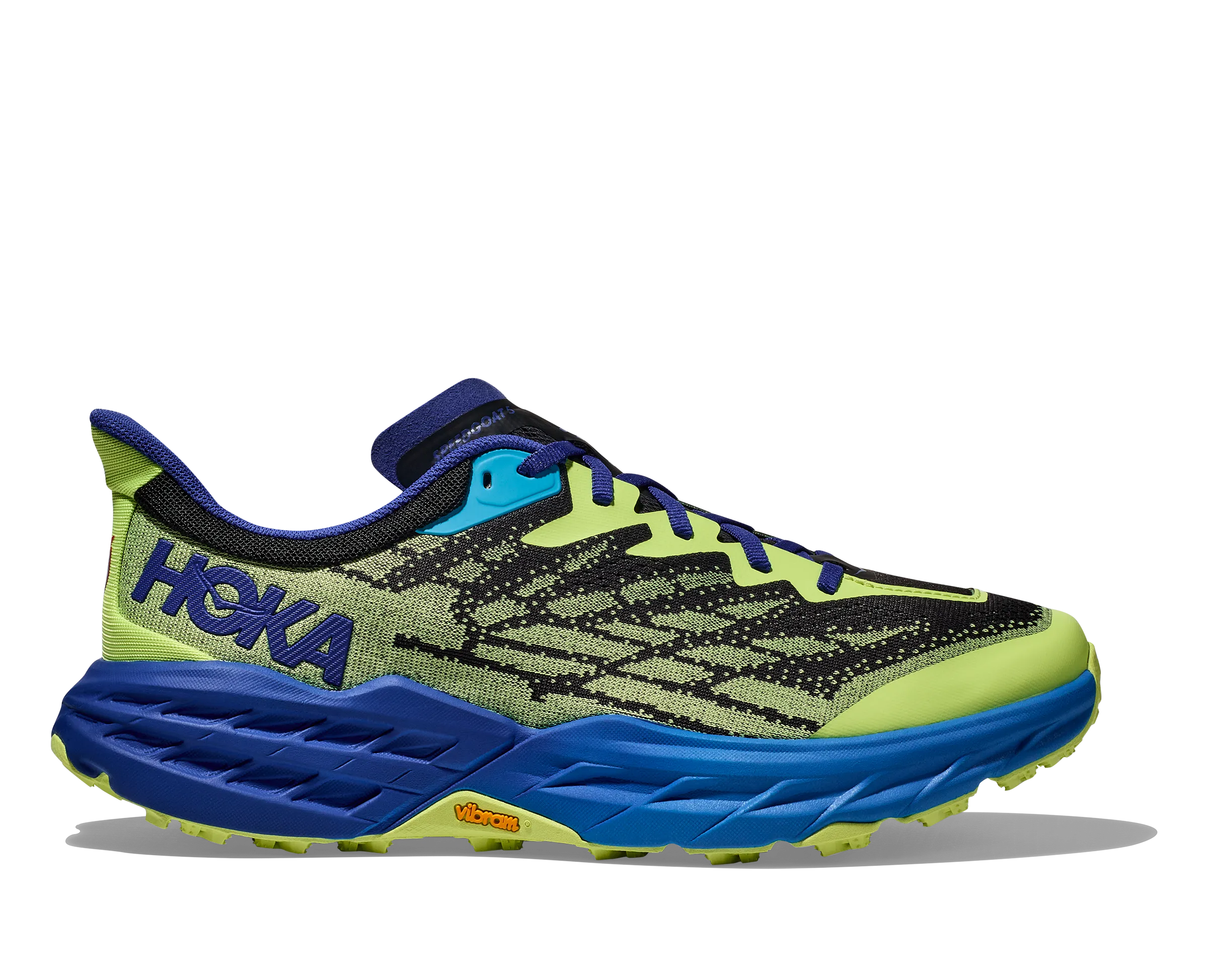 MEN'S HOKA SPEEDGOAT 5 1123157LTC COLOR:  LETTUCE/EVENING SKY