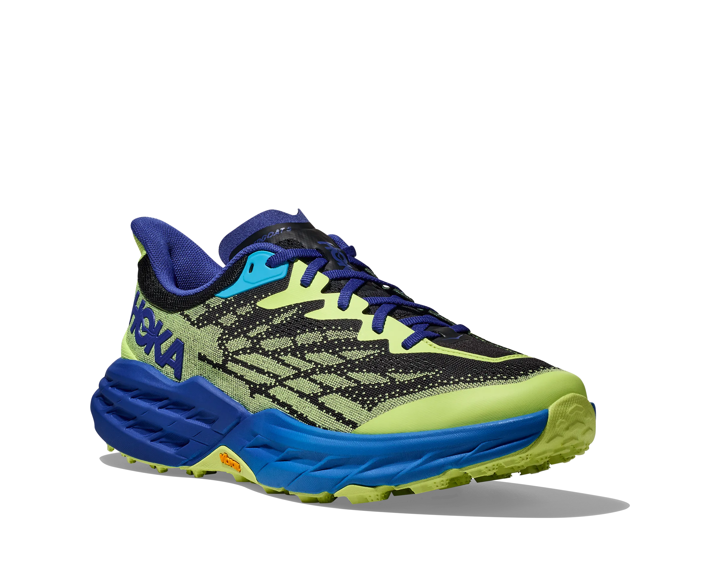 MEN'S HOKA SPEEDGOAT 5 1123157LTC COLOR:  LETTUCE/EVENING SKY