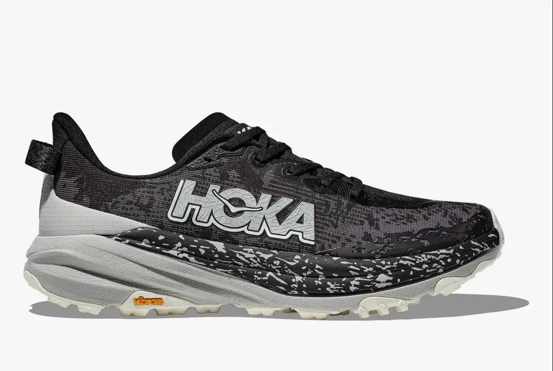 MEN'S HOKA SPEEDGOAT 6 1147791BKSTR COLOR: BLACK/STARDUST