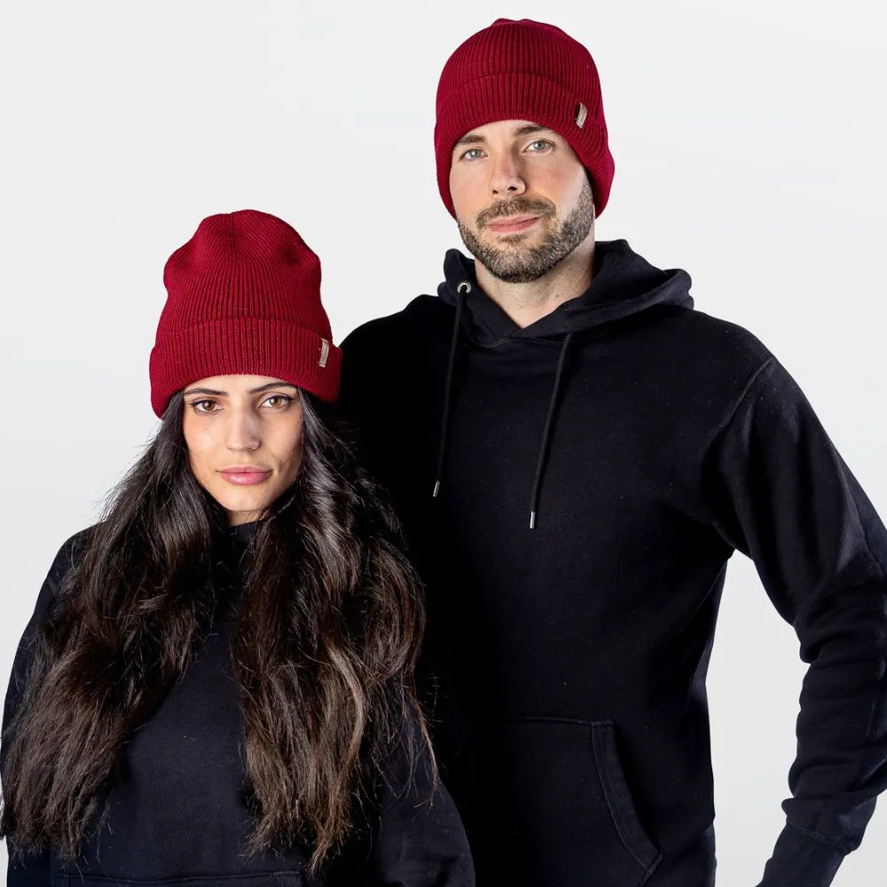 Merino Wool Rib Toque