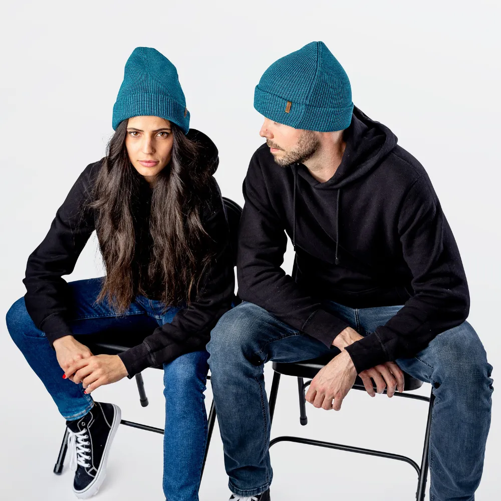 Merino Wool Rib Toque