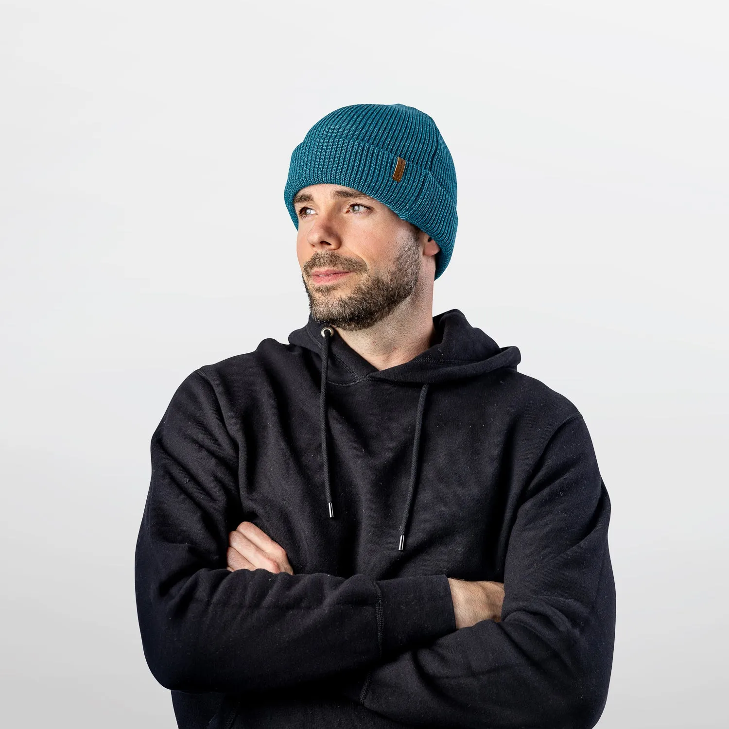 Merino Wool Rib Toque