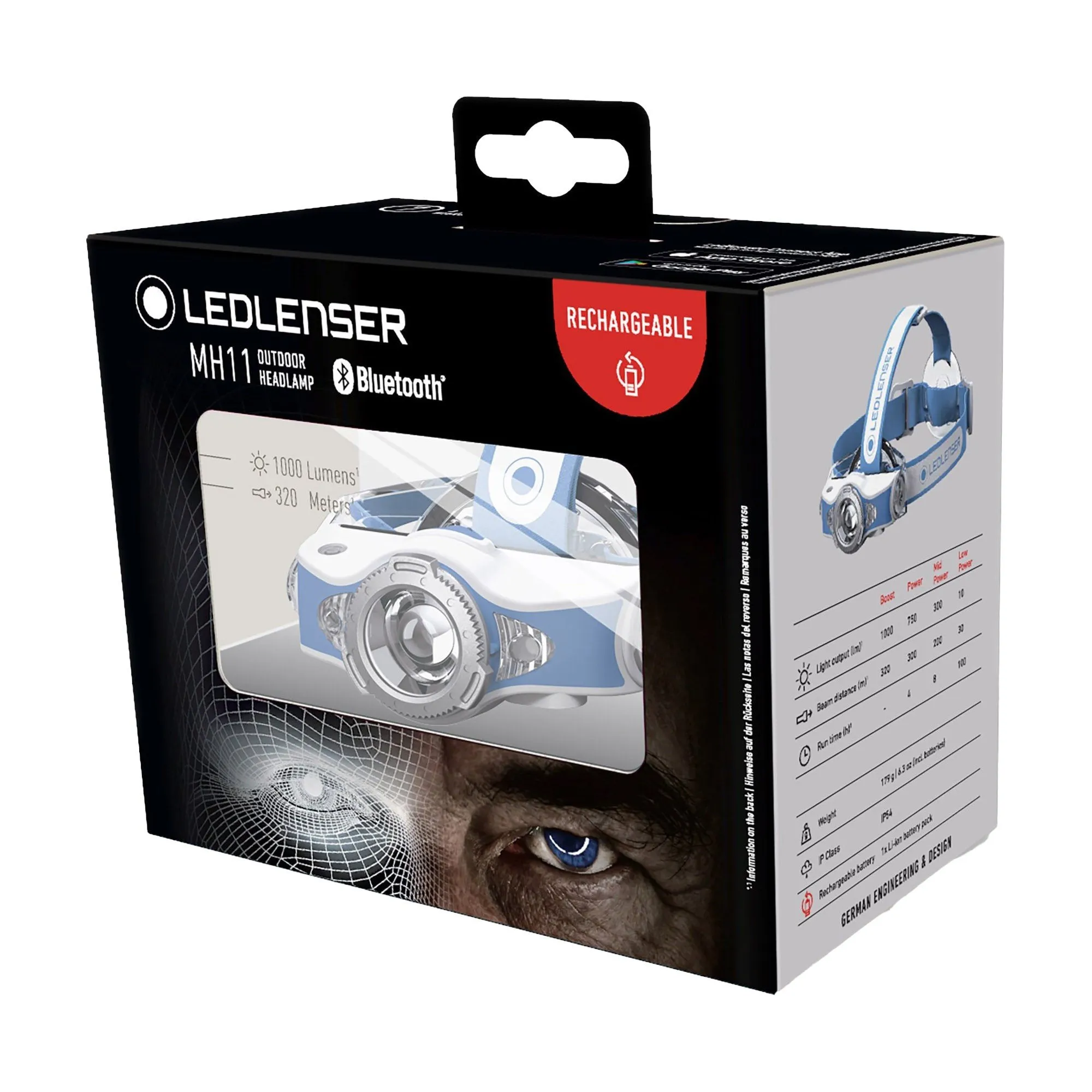 MH11 Blue Outdoor Headlamp