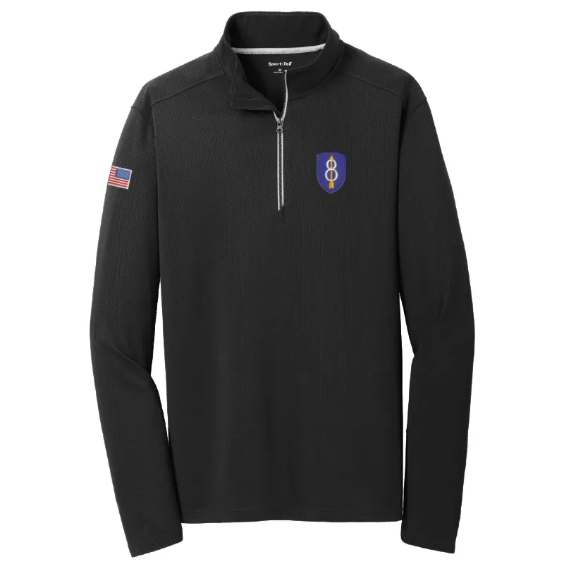 Moisture Wicking 8th Infantry 1/4 Zip