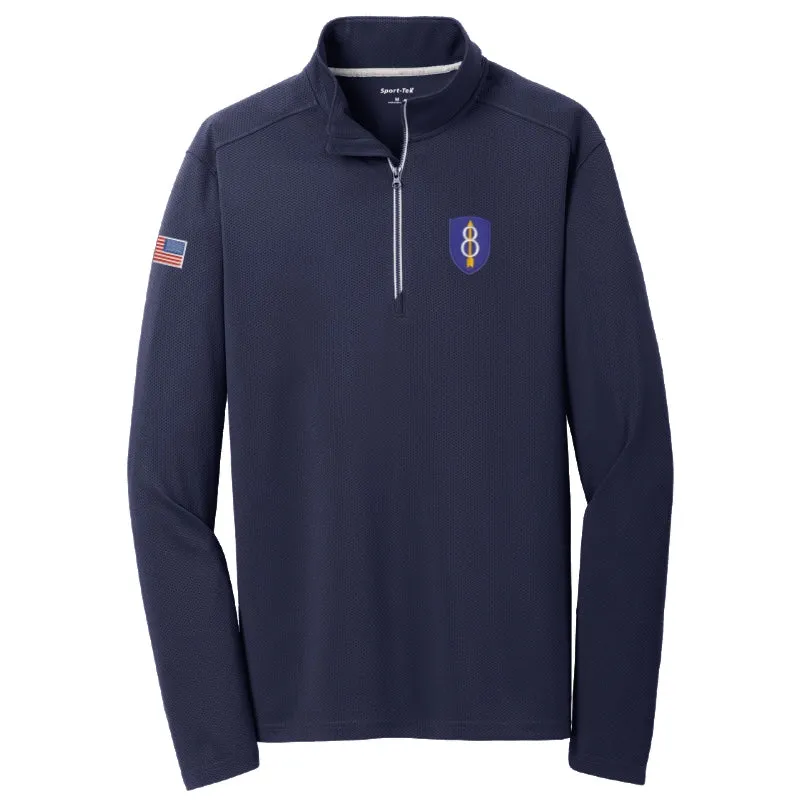 Moisture Wicking 8th Infantry 1/4 Zip