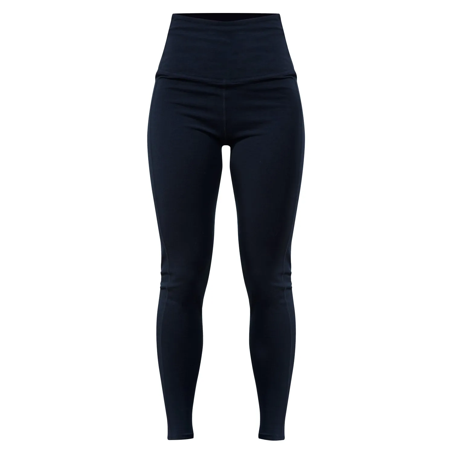 NorthWool Women's Merino Wool Thermal Baselayer Leggings with High Waist - 260 GSM