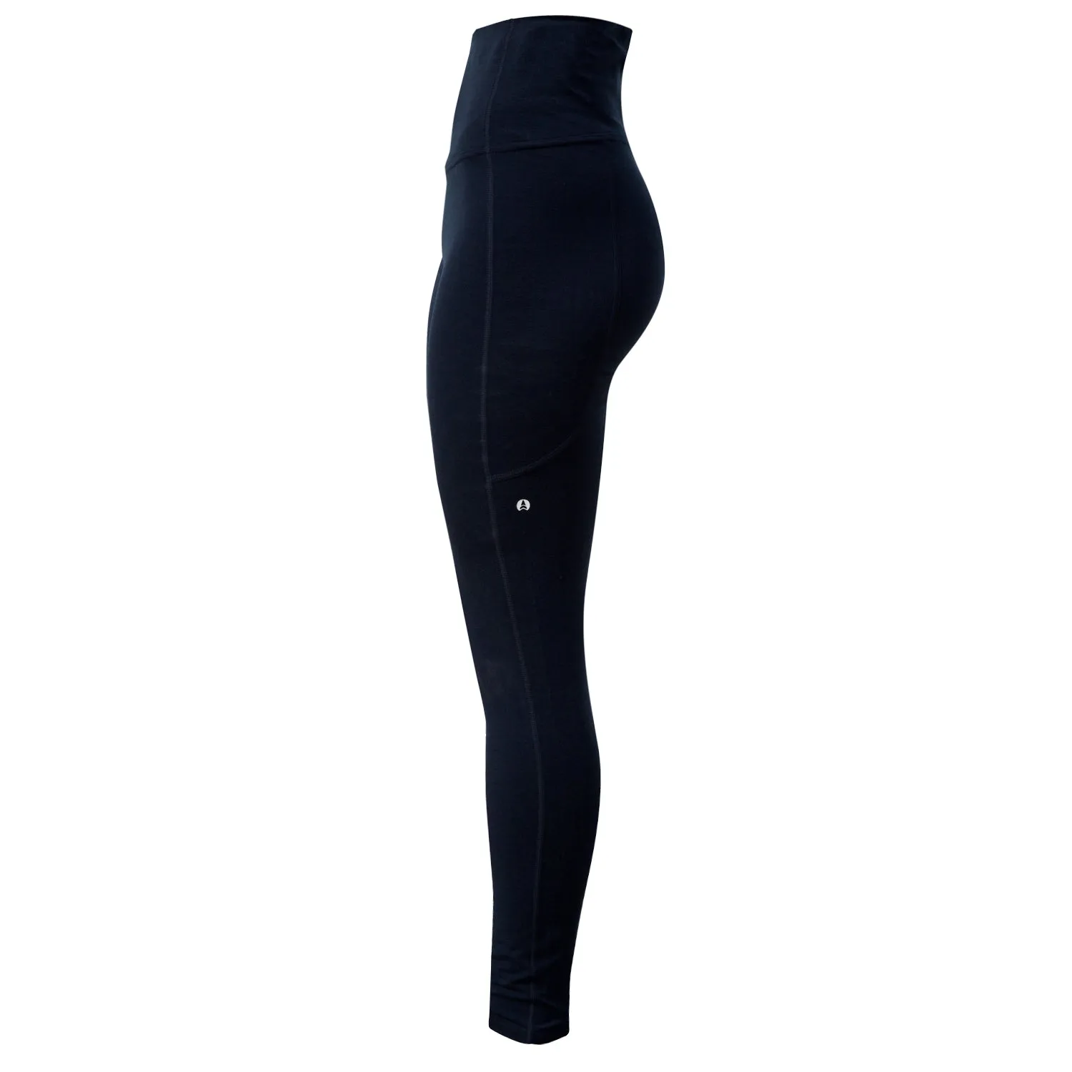 NorthWool Women's Merino Wool Thermal Baselayer Leggings with High Waist - 260 GSM