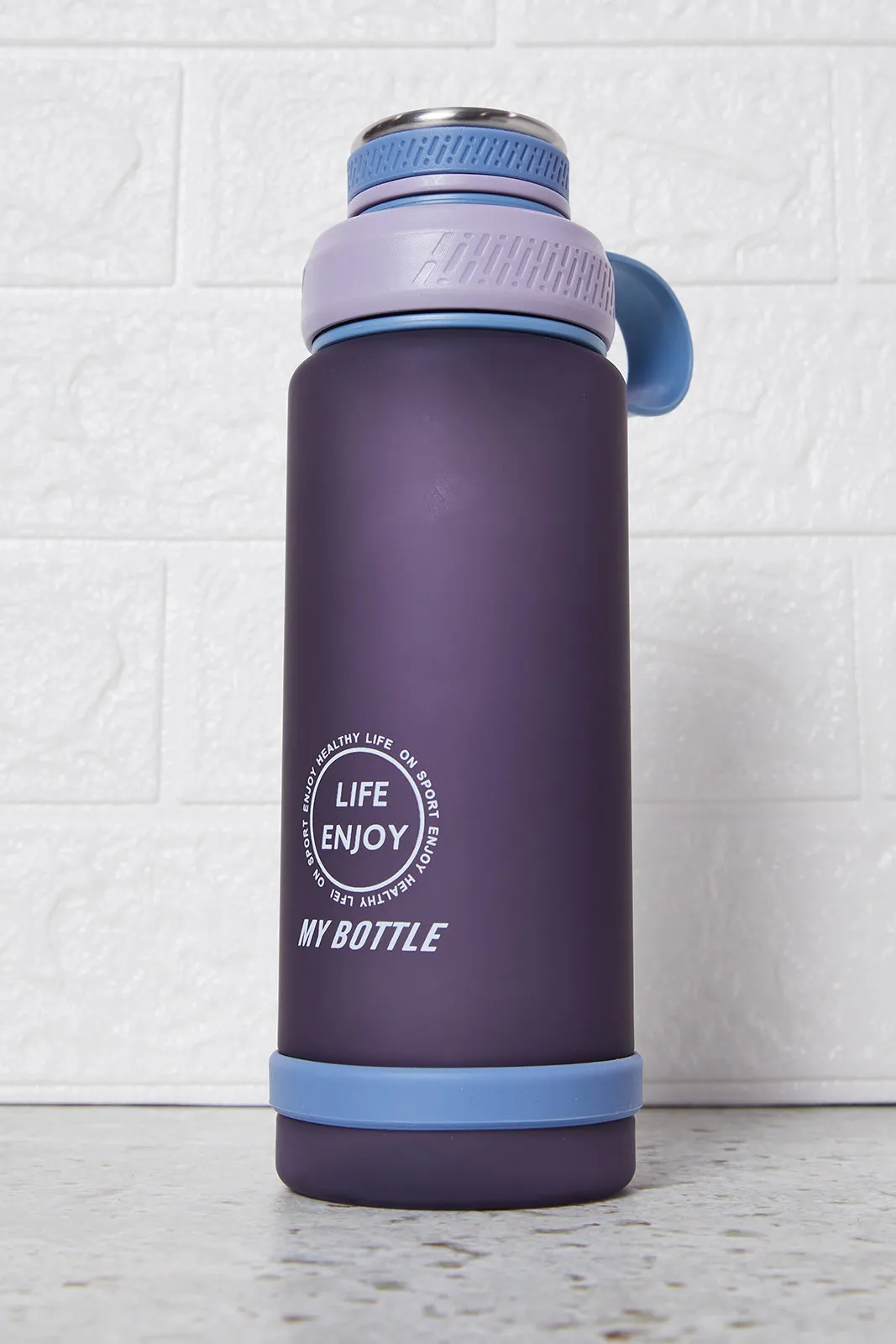 Purple Sports Water Bottle (600ml)