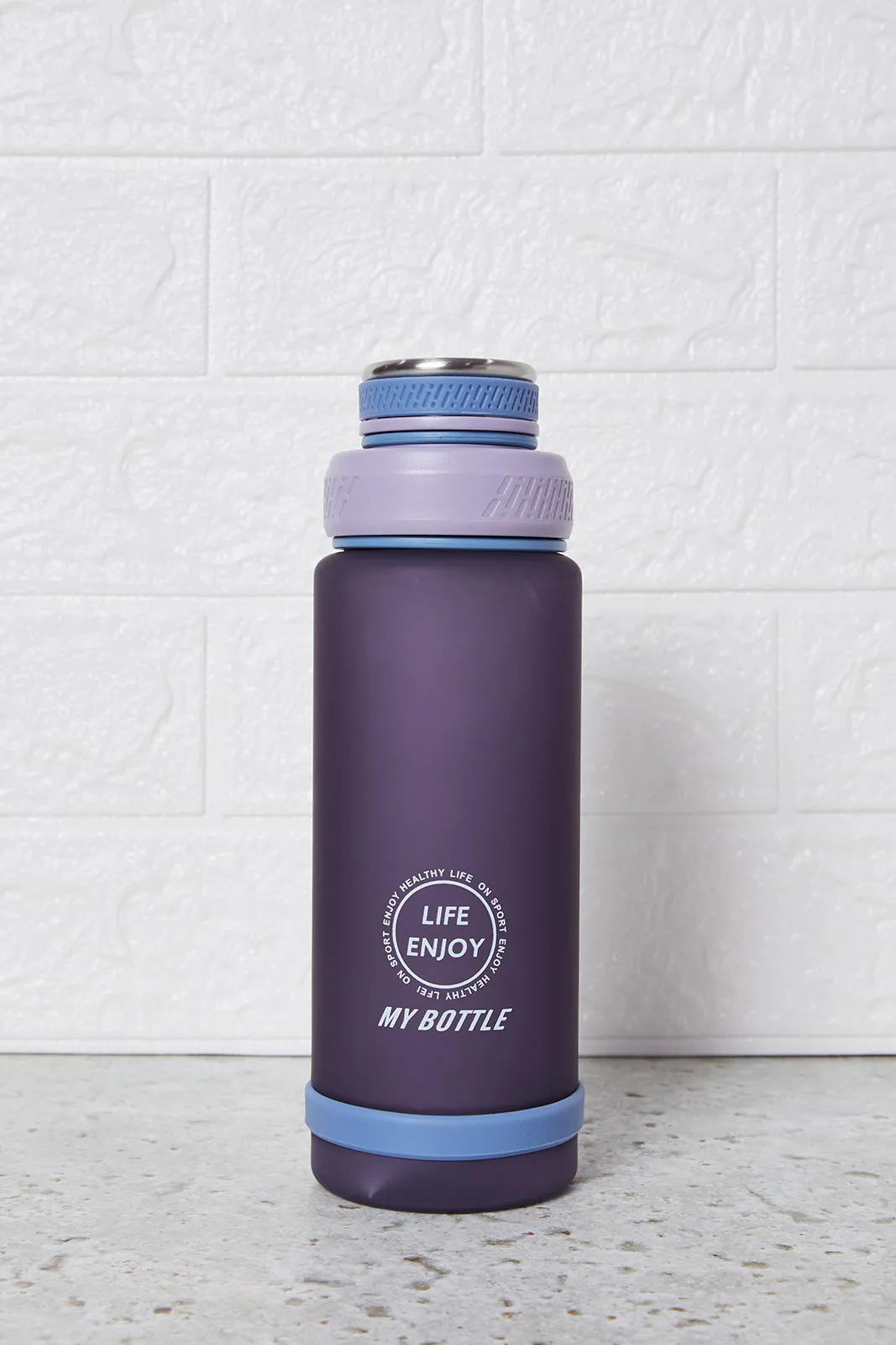 Purple Sports Water Bottle (600ml)