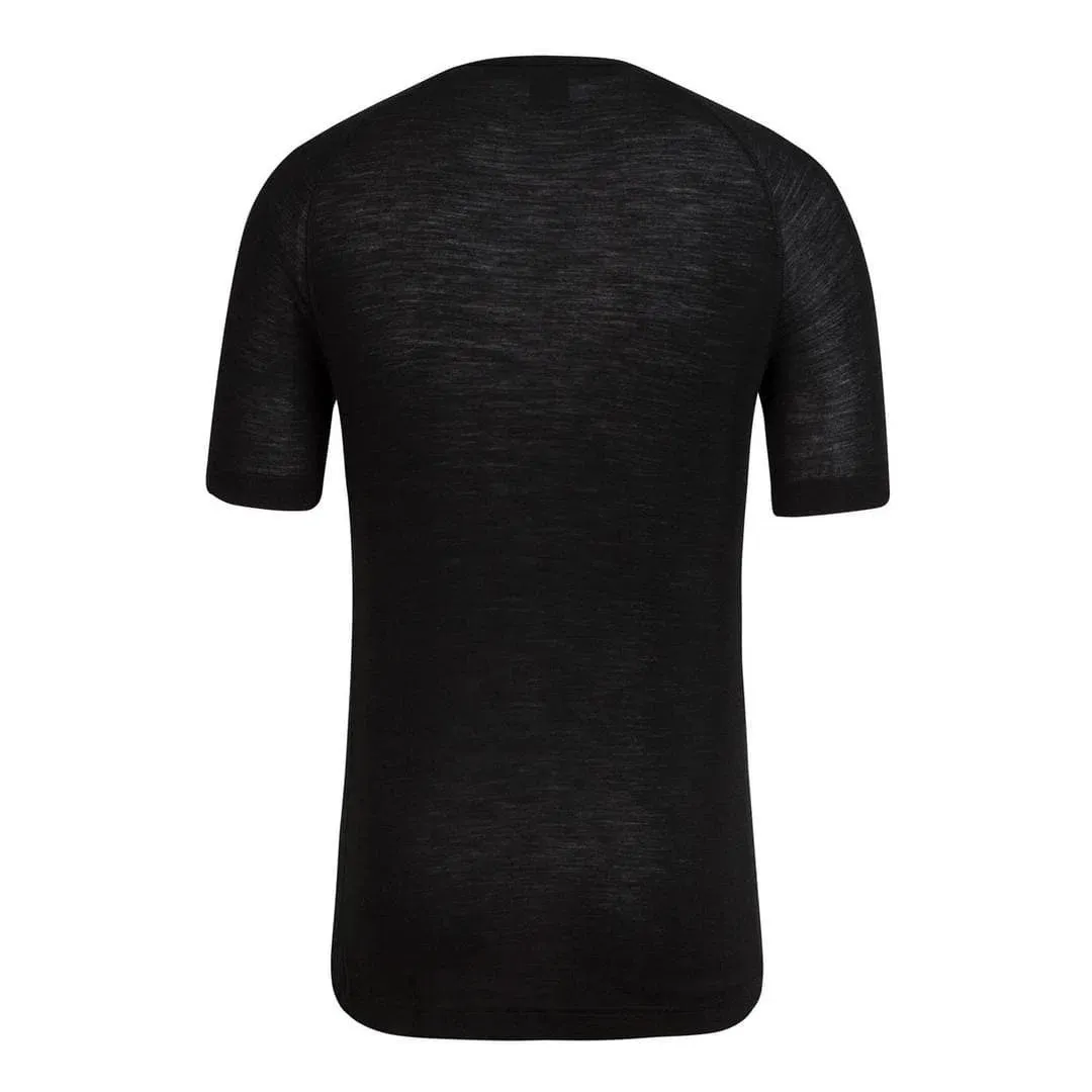 RAPHA Merino Base Layer Short Sleeve - Black