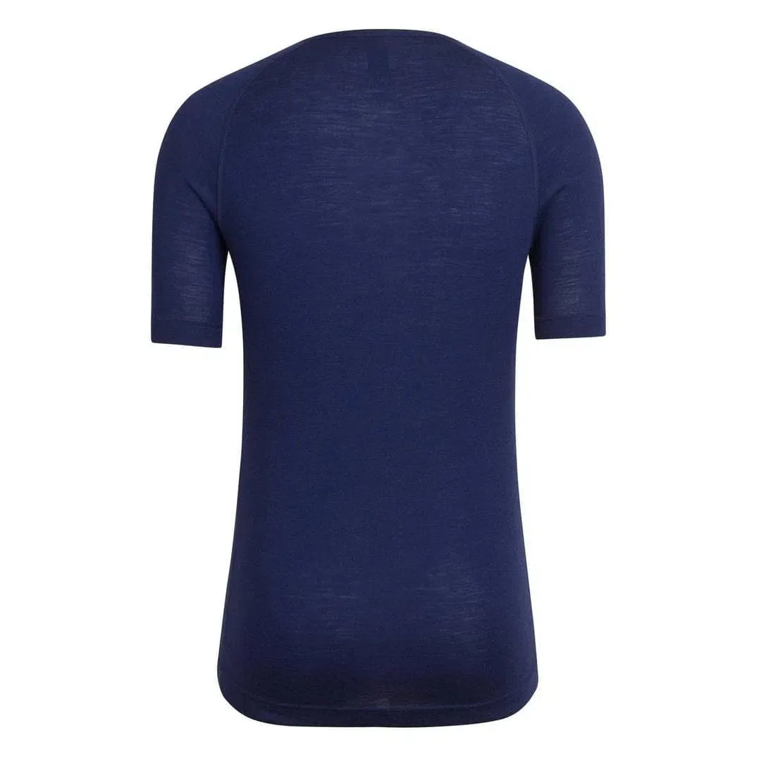 RAPHA Merino Base Layer Short Sleeve - Navy