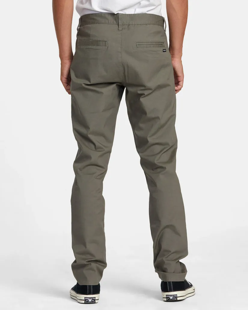 RVCA DAGGERS TECH TECHNICAL CHINOS - SMIOKE