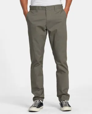 RVCA DAGGERS TECH TECHNICAL CHINOS - SMIOKE