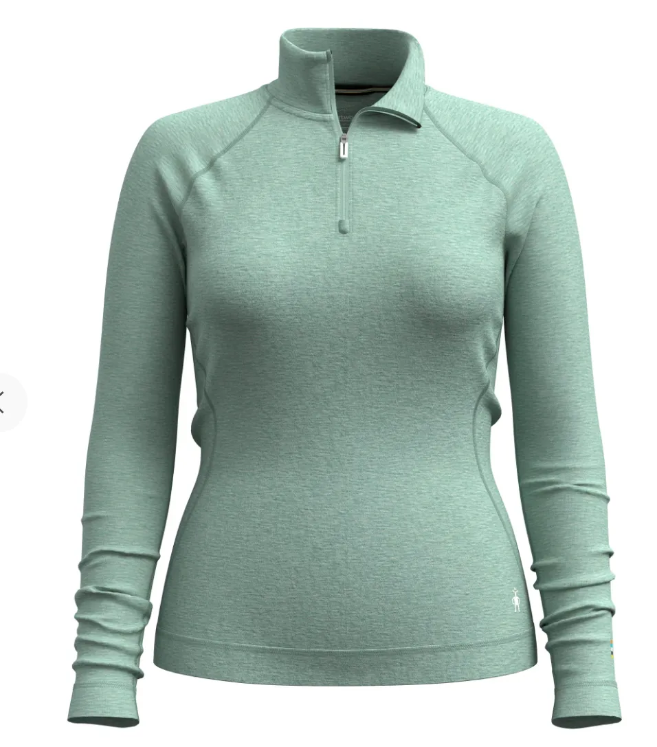 Smartwool Women's Classic Thermal Merino Base Layer 1/4 Zip