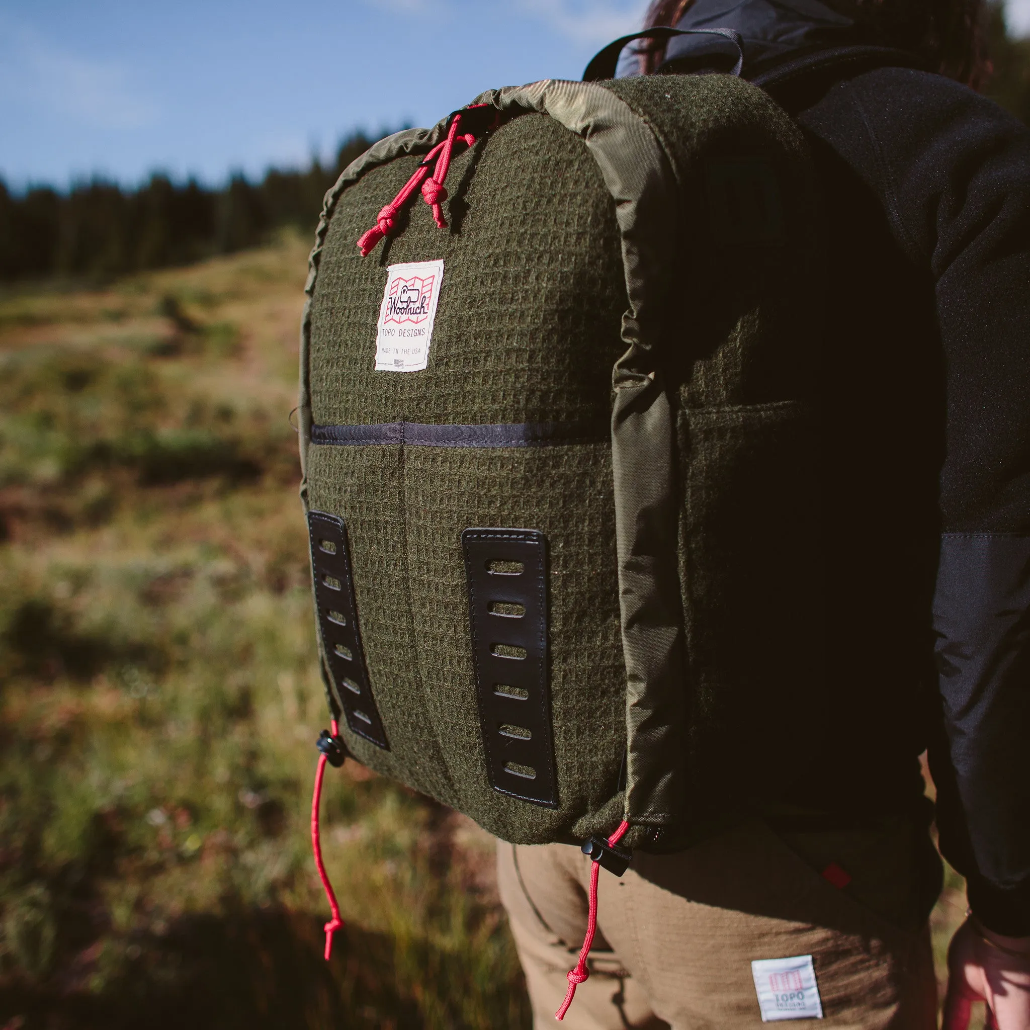 Topo Designs x Woolrich Span Daypack