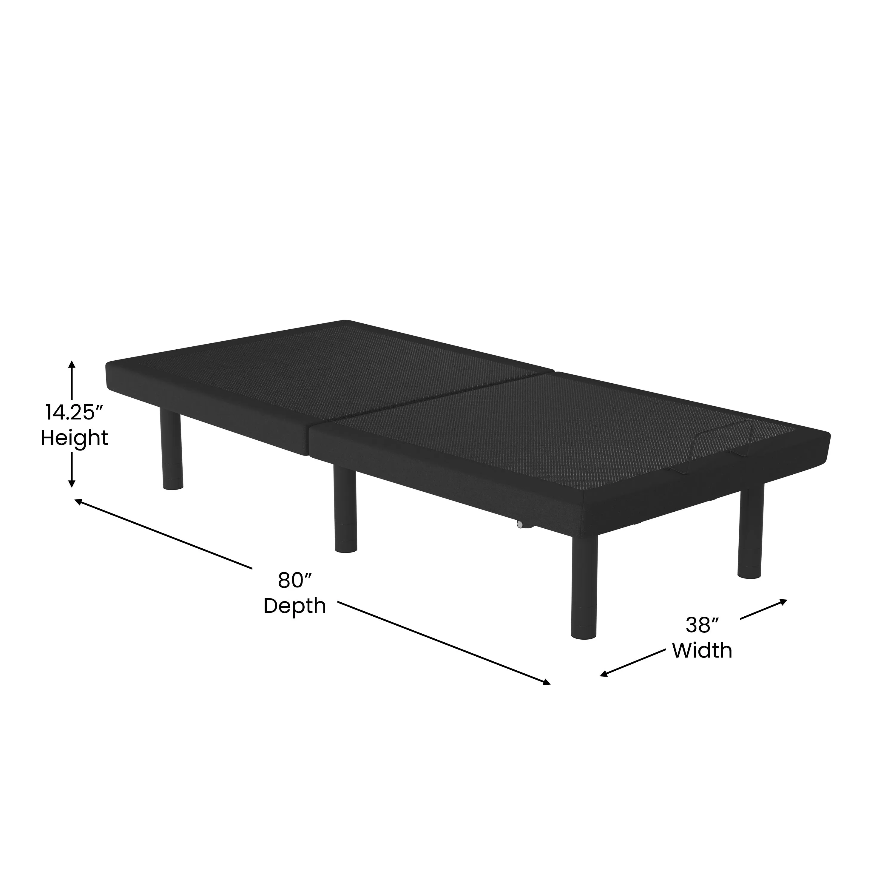 Twin XL Adjustable Bed Base AL-DM0201-TXL-GG